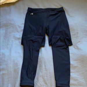 Thick winter tights, Under Armor, Black